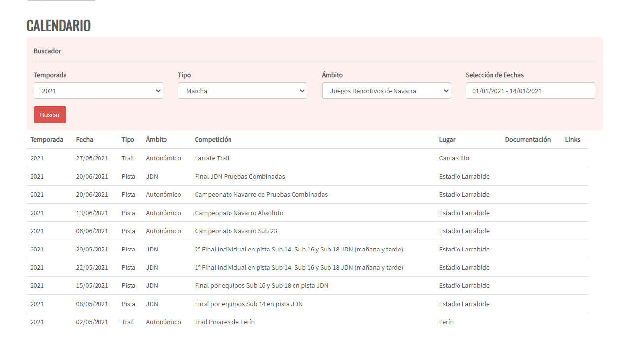 AGENDA ACTUALIZADA Y CALENDARIO PROVISIONAL 2021